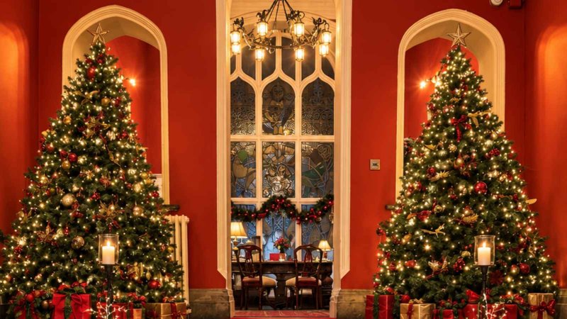 Christmas section www.kinnittycastlehotel.com